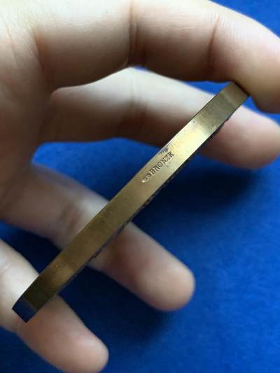 《竞宝斋》第424场 周日，周一，周二  3场连拍 （全场包邮） 名家J.C.chaplain1884年作品 法国宪法法律国民议会纪念大铜章 带原盒 168.9克 72.6mm 丰饶角铜标