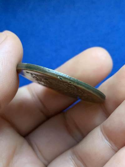 《竞宝斋》第424场 周日，周一，周二  3场连拍 （全场包邮） 丹麦1959年复古铜章，直径：36mm，重量：19.4克。