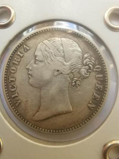 巨藏钱币第二期10月3号8点开拍古今中外硬币专场 英属印度1840年1卢比银币美品