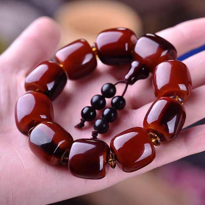 牦牛角佛珠手串