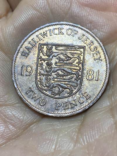 2025年第九十八场(总第一百二十四场）外国好品散币(免佣金) - 英属泽西岛🇯🇪1981年2便士