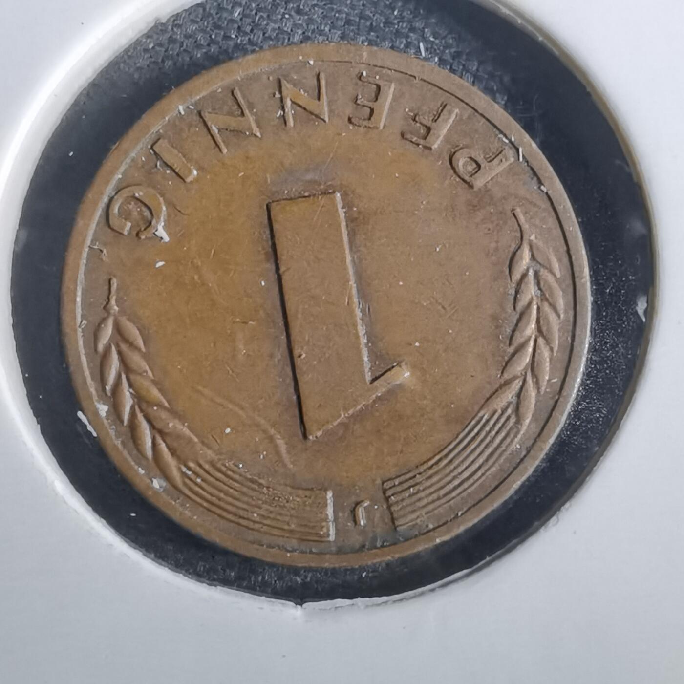 沼泽如烟--第856场 德国1950年1芬尼