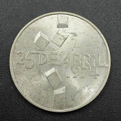 【淘币小摊】实时拍第七百五十六拍  银币场  满百包邮可预留二周 每周一统一发货   - 葡萄牙1974年康乃馨革命100埃斯库多银币