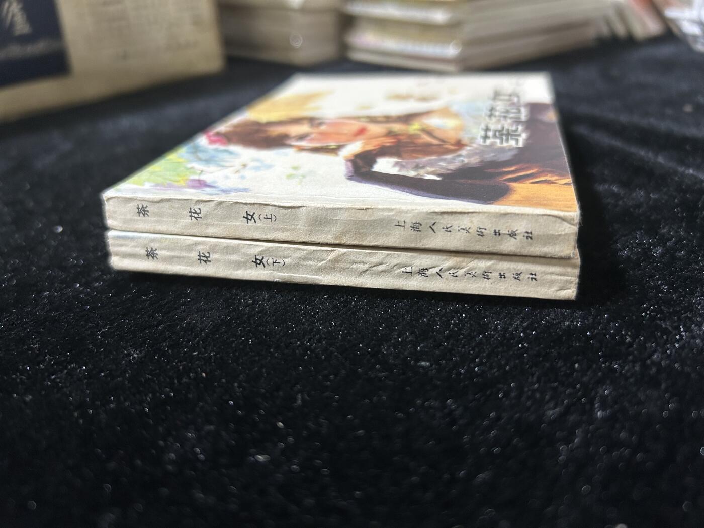 连环画拍卖专场 茶花女，上下册全套