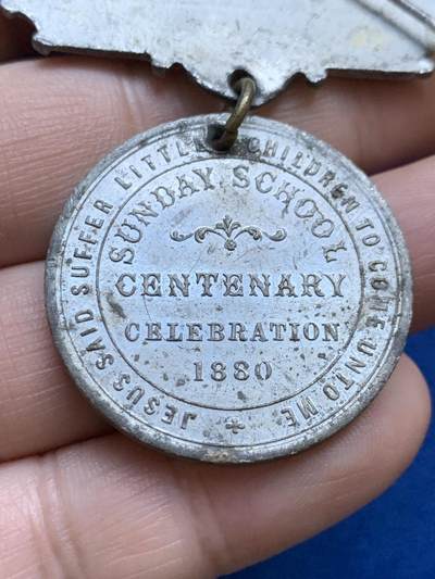 《竞宝斋》第424场 周日，周一，周二  3场连拍 （全场包邮） 英国罗伯特·雷格斯纪念章 罗格斯为英国圣公会