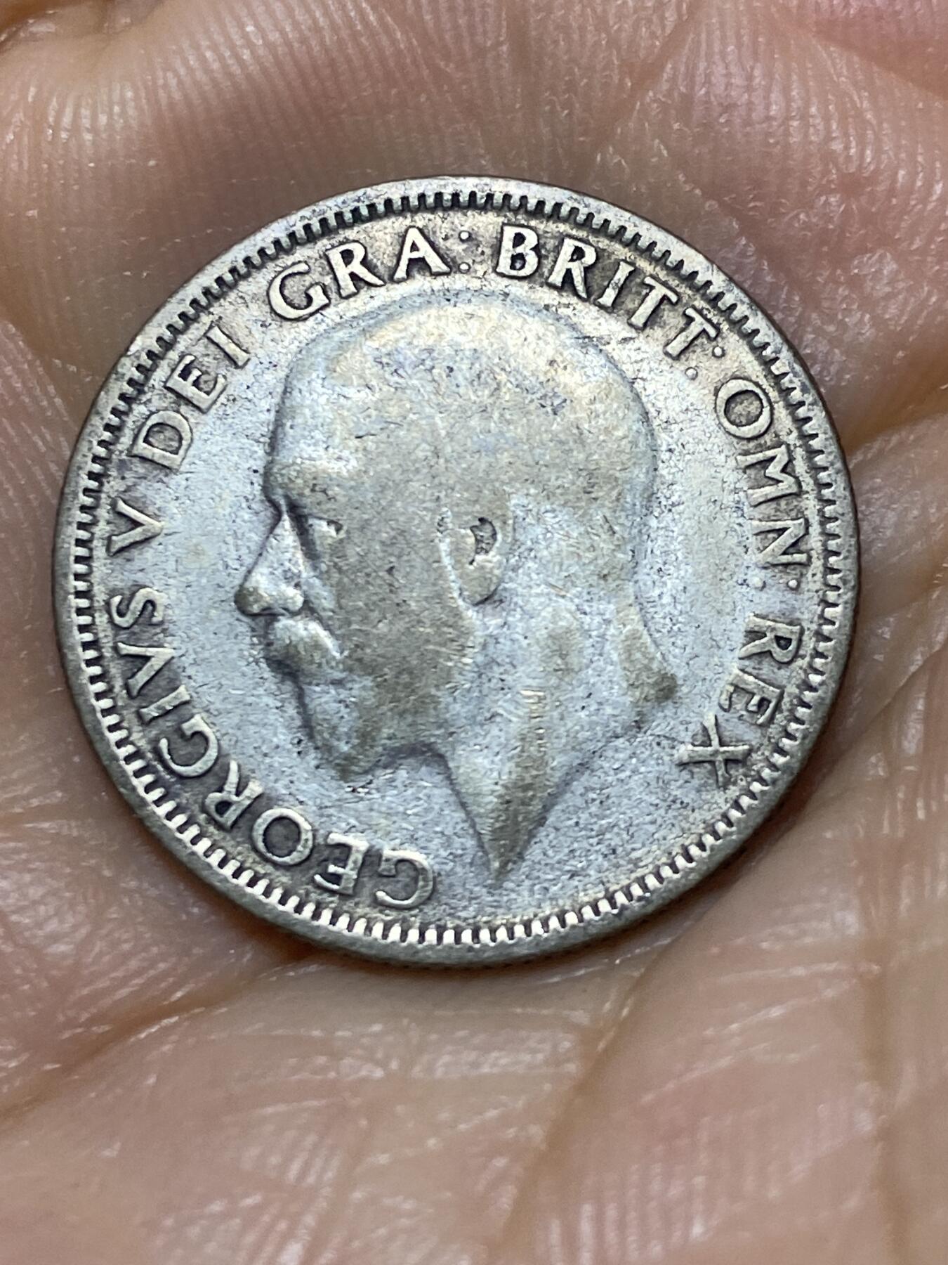 2025年第九十八场(总第一百二十四场）外国好品散币(免佣金) 英国🇬🇧1926年1先令银币(乔治五世第二版关门年，500银)