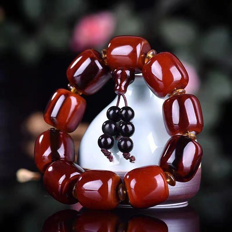 牦牛角佛珠手串