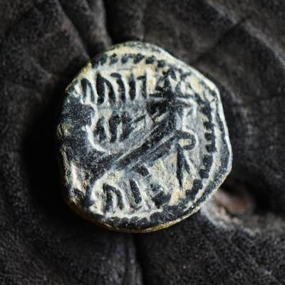 【良泉】第40期【直播场】10月16日晚19.30点开拍！225组（本场结束后外出旅游。之前预存钱币的朋友请告知，将连同本场拍品一起邮寄）  - 公元20-40年【纳巴泰王国】圣经中记载的阿雷塔斯四世发行的铜币