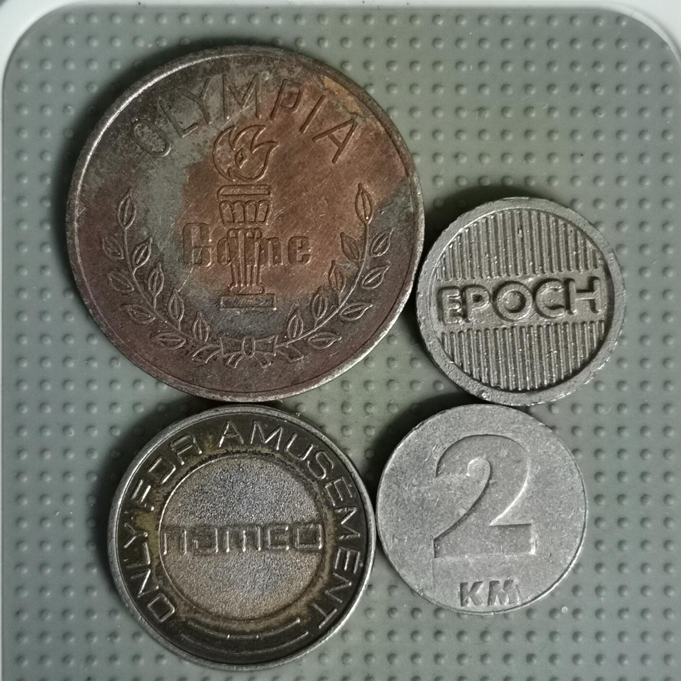 2025年第93场各国散币拍卖（总第93场）30号集中发一次货 游戏币4枚