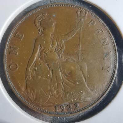 沼泽如烟--第857场 - 英国1922年1便士