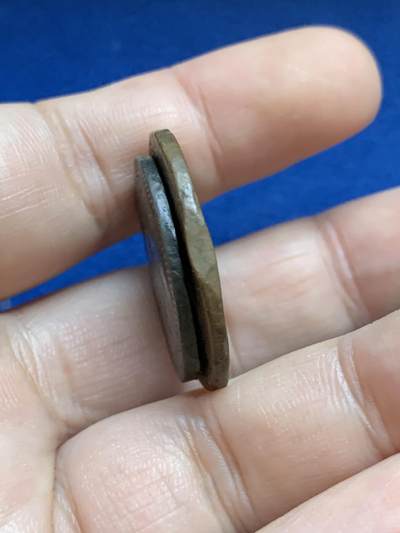 《竞宝斋》第424场 周日，周一，周二  3场连拍 （全场包邮） 两枚一组 意大利教皇国铜质辅币：1796年2-1/2贝阿科铜币，教皇城邦维泰博1797年2-1/2贝阿科铜币（币胚缺陷）