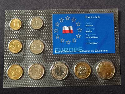 【游宝拍卖】国庆节专场-71期 好品组币 10.1集拍 - 波兰🇵🇱套币 邮寄运输过程可能脱胶