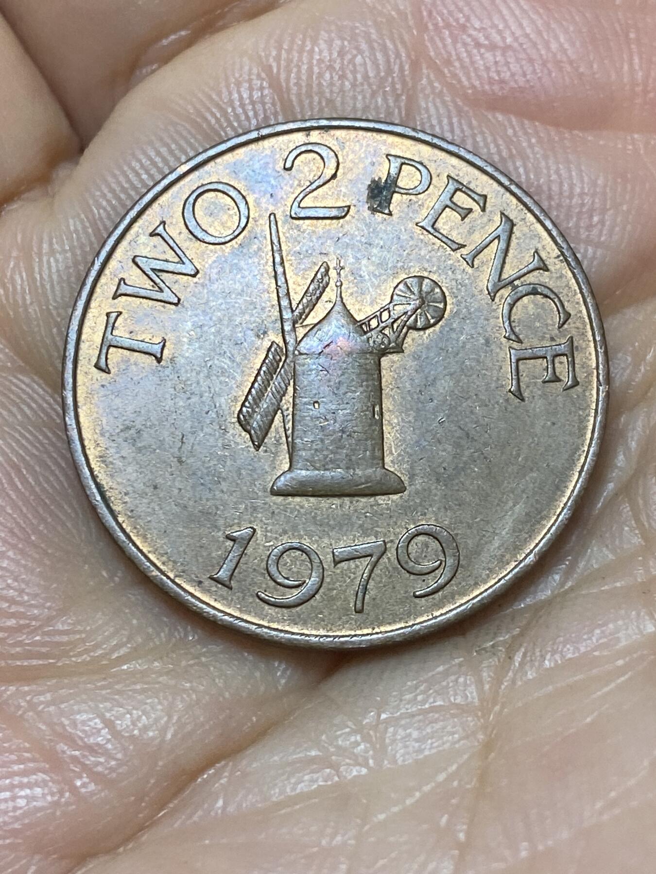 2025年第九十八场(总第一百二十四场）外国好品散币(免佣金) 英属根西岛🇬🇬1979年2便士
