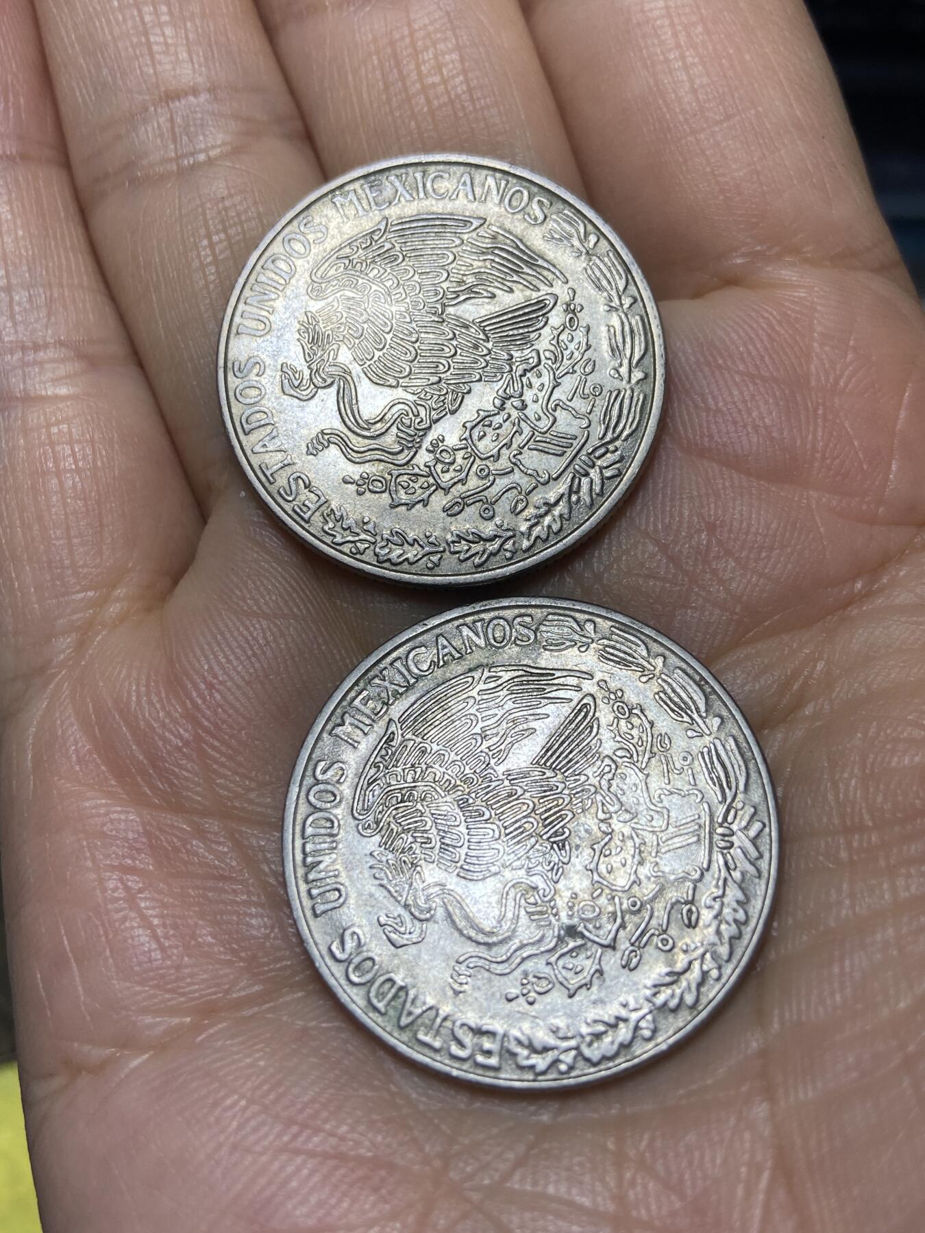 2025年第九十八场(总第一百二十四场）外国好品散币(免佣金) 墨西哥🇲🇽2枚：1980年、1981年1比索