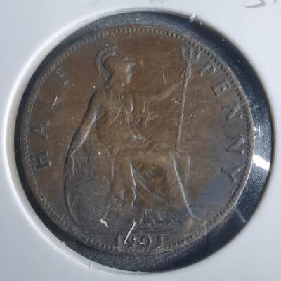 沼泽如烟--第857场 - 英国1901年半便士