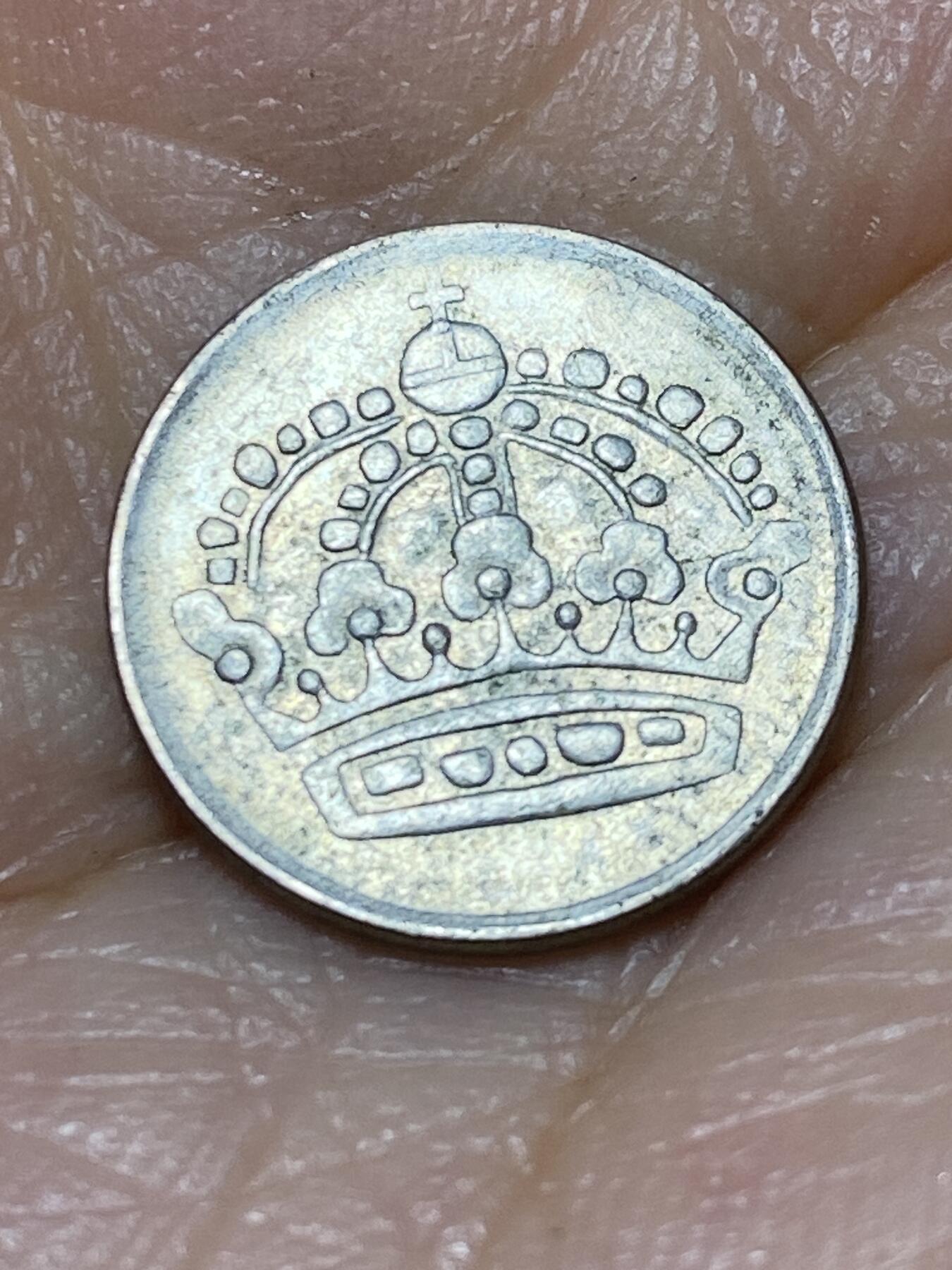 2025年第九十八场(总第一百二十四场）外国好品散币(免佣金) 瑞典🇸🇪1969年10欧尔银币(古斯塔夫六世，后期U标，400银)
