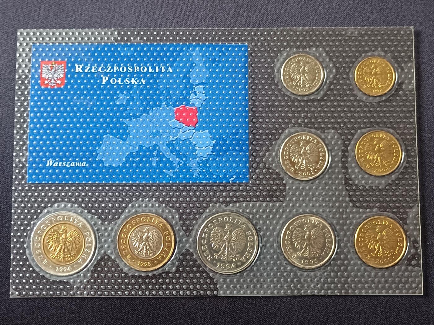 【游宝拍卖】国庆节专场-71期 好品组币 10.1集拍 波兰🇵🇱套币 邮寄运输过程可能脱胶