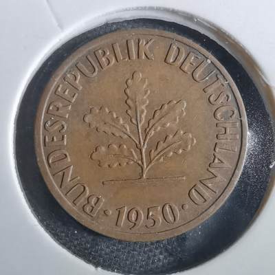 沼泽如烟--第856场 - 德国1950年1芬尼