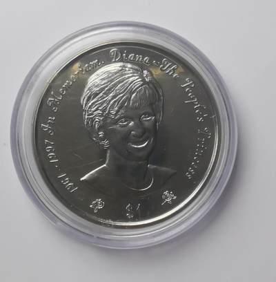 巨藏钱币第二期10月3号8点开拍古今中外硬币专场 纽埃1997年1元克朗型纪念大镍币