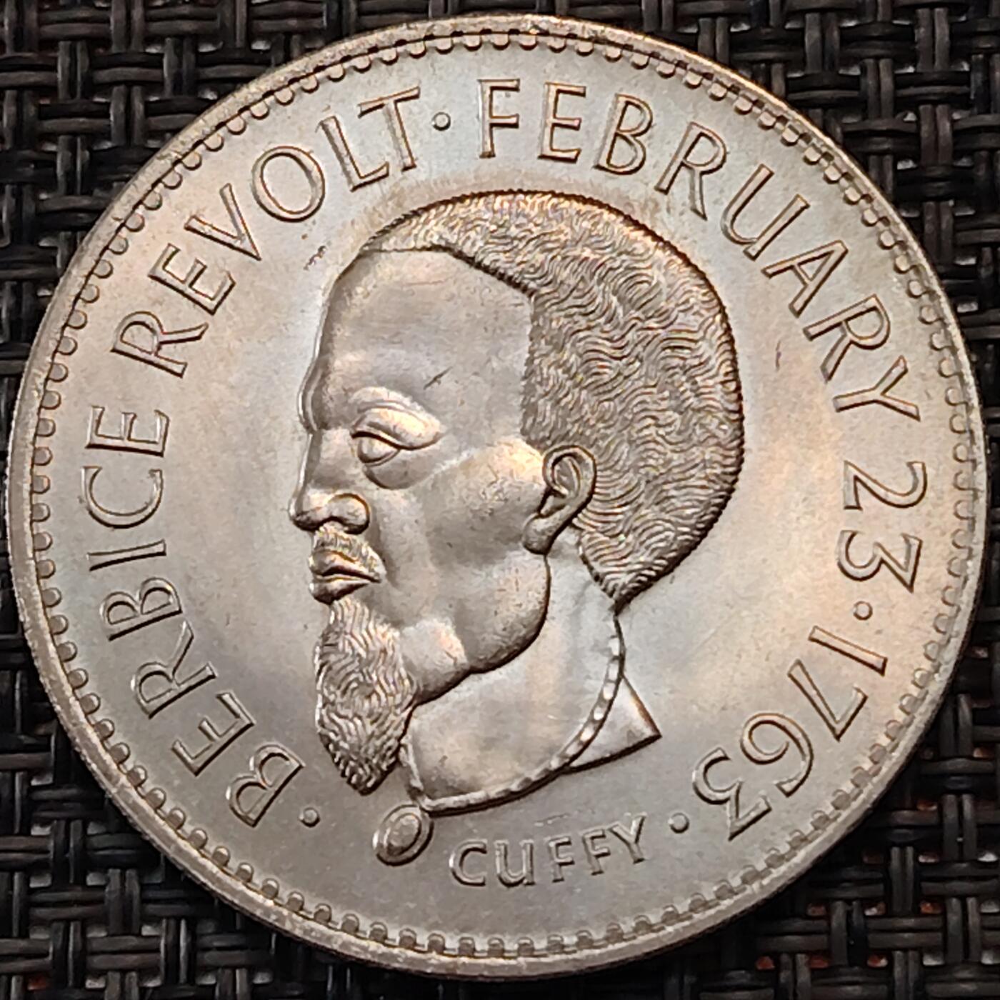 布加迪🐬～世界钱币(上海)🌾第 245 期 /  各国套币和散币 圭亚那🇬🇾 1970年 1圭亚那元 FAO 纪念币