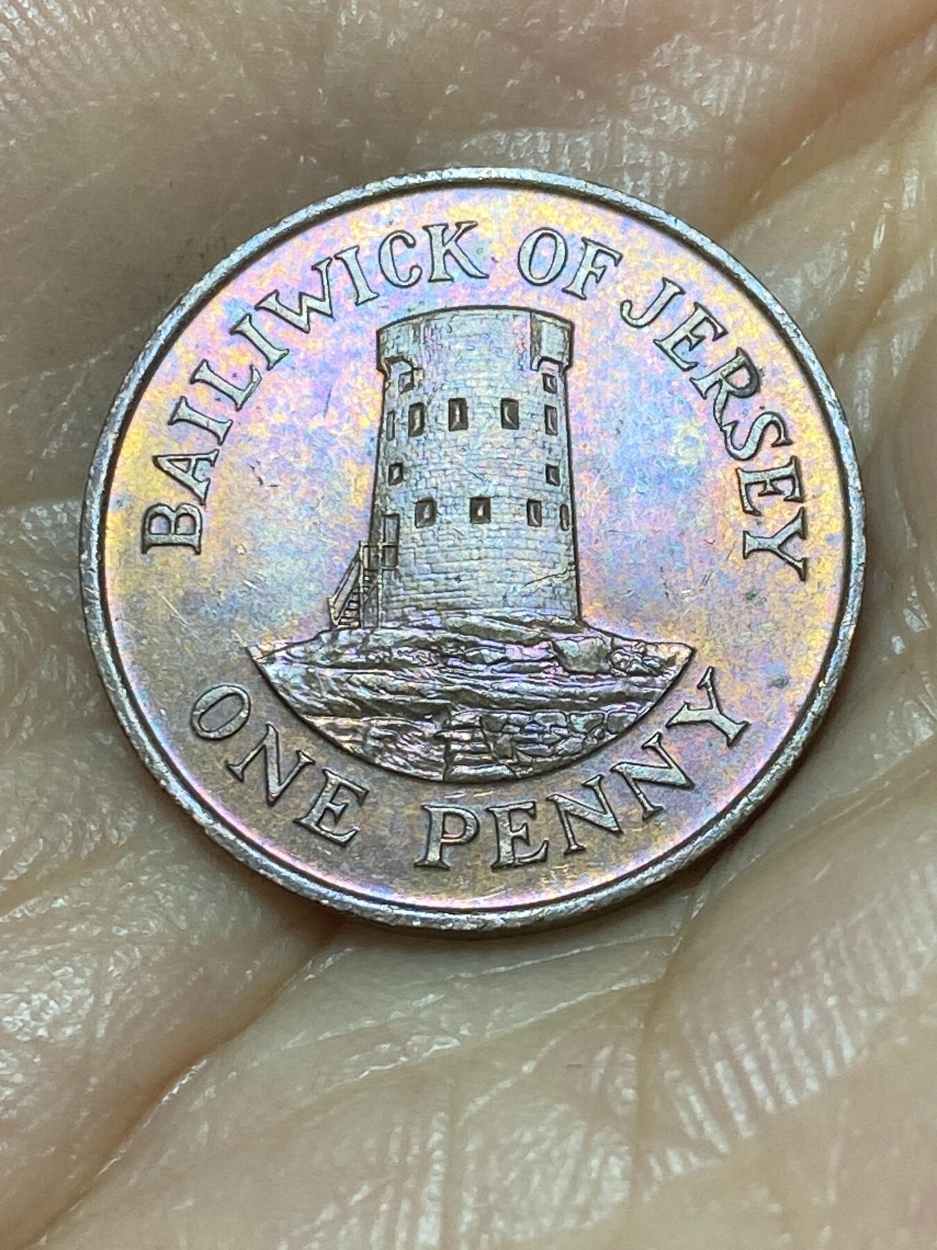2025年第九十八场(总第一百二十四场）外国好品散币(免佣金) 英属泽西岛🇯🇪1984年1便士