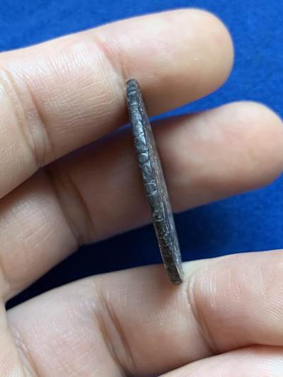 《竞宝斋》第424场 周日，周一，周二  3场连拍 （全场包邮） 西属秘鲁卡洛斯三世1776年4R银币，海捞有蚀(特年)