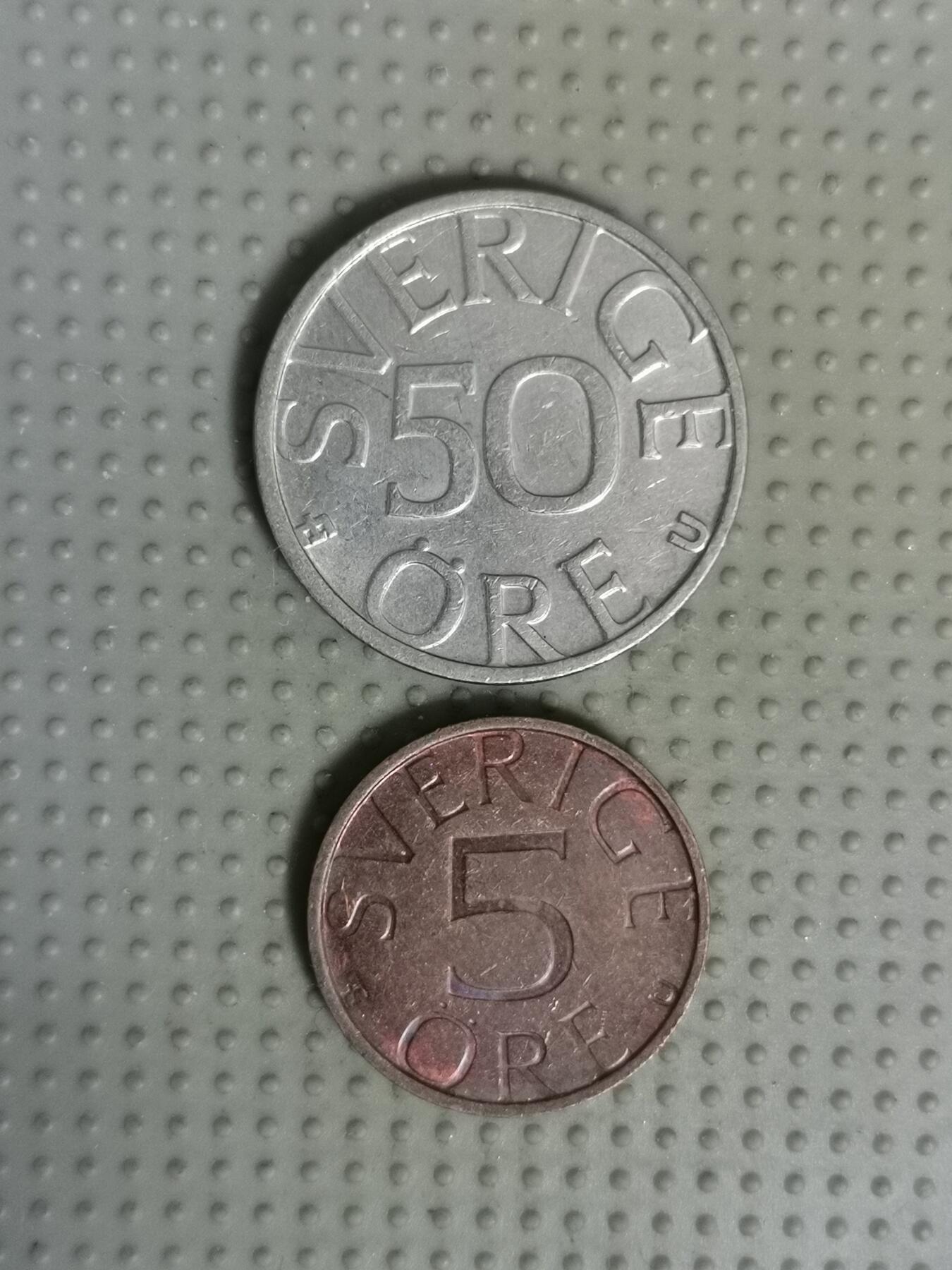 2025年第93场各国散币拍卖（总第93场）30号集中发一次货 瑞典2枚