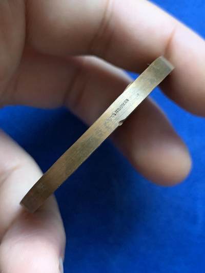 《竞宝斋》第424场 周日，周一，周二  3场连拍 （全场包邮） 法国1960年国家预防基金会铜章，直径：49.5mm，重量：54.6克，丰饶角铜标