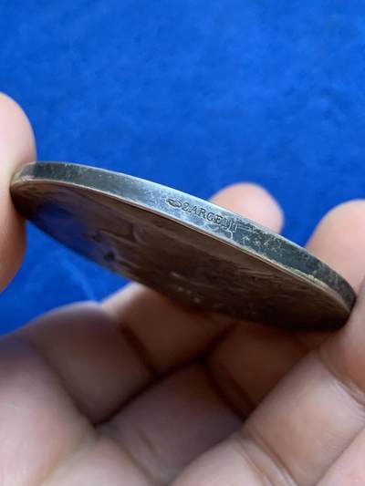 《竞宝斋》第424场 周日，周一，周二  3场连拍 （全场包邮） 法国1927年塞纳省体操协会纪念银章，花环玛丽安娜头像，丰饶角2AR边铭，50mm，71克