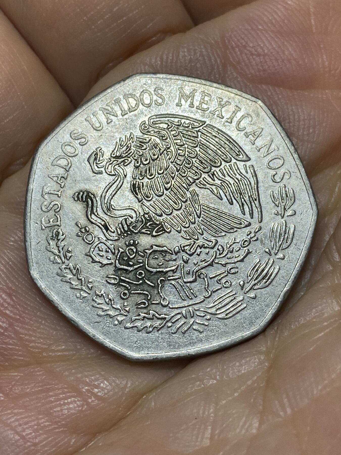 2025年第九十八场(总第一百二十四场）外国好品散币(免佣金) 墨西哥🇲🇽1981年10比索(第二版厚版)