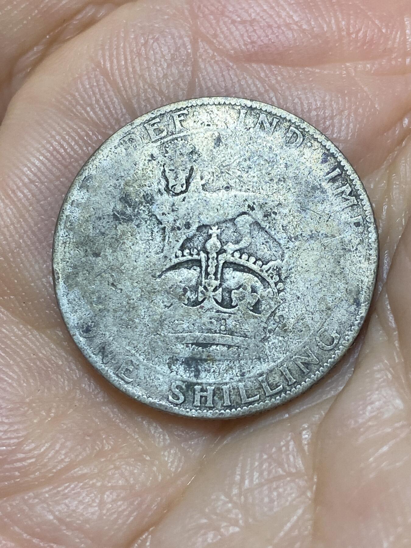 2025年第九十八场(总第一百二十四场）外国好品散币(免佣金) 英国🇬🇧1926年1先令银币(乔治五世第二版关门年，500银)