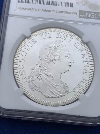 《竞宝斋》第424场 周日，周一，周二  3场连拍 （全场包邮） NGC PF69UC 直布罗陀2007乔治三世银制10R臆造版幻想币 资料显示发行量仅50枚