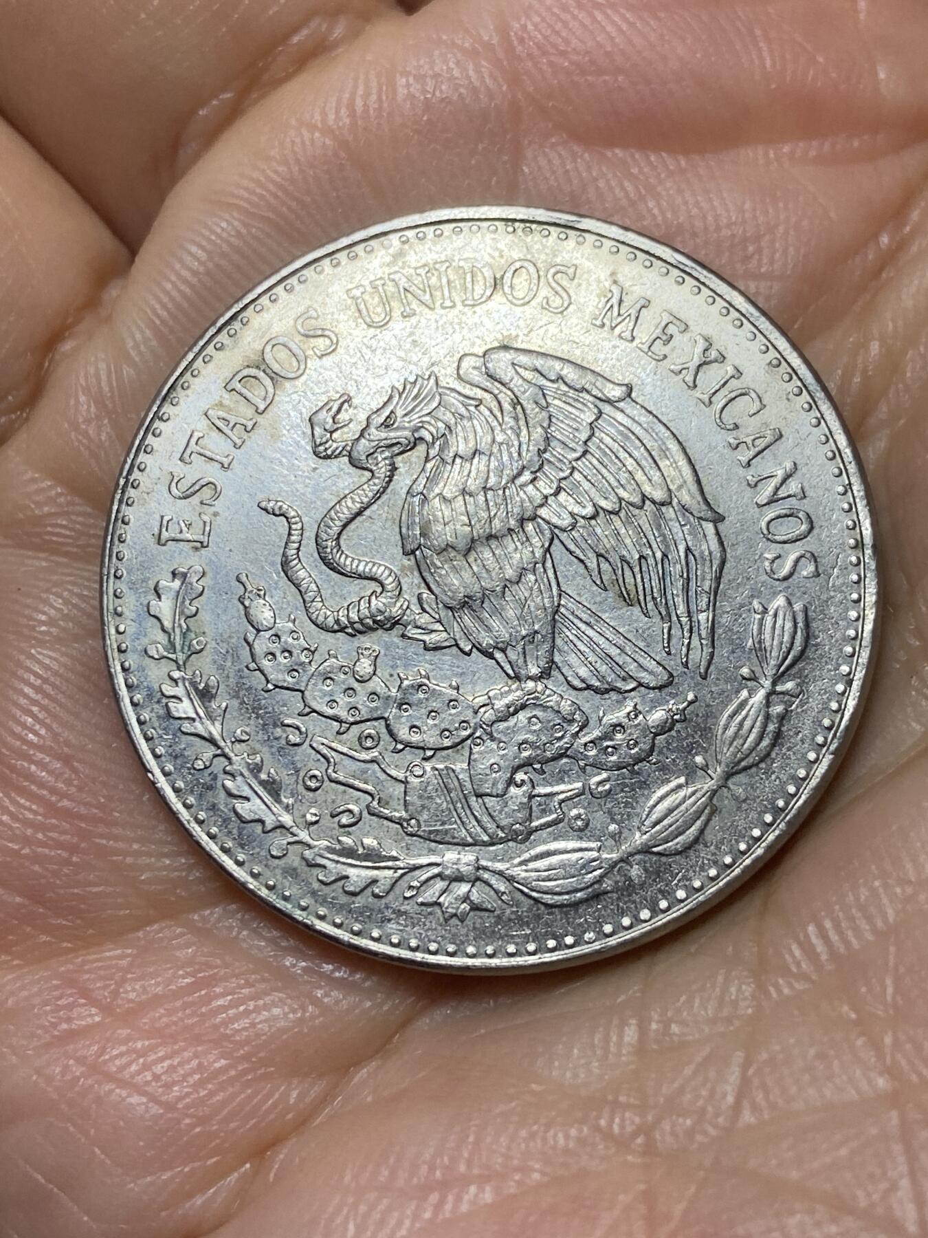 2025年第九十八场(总第一百二十四场）外国好品散币(免佣金) 墨西哥🇲🇽1981年20比索