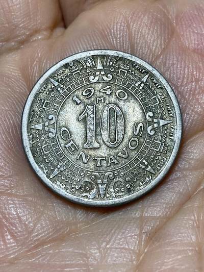2025年第九十八场(总第一百二十四场）外国好品散币(免佣金) - 少见–墨西哥🇲🇽1940年10分