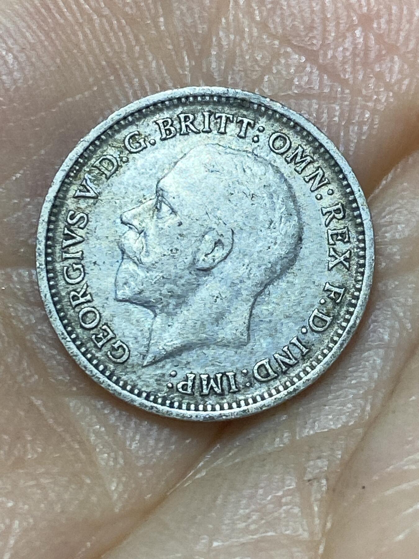 2025年第九十八场(总第一百二十四场）外国好品散币(免佣金) 英国🇬🇧1936年3便士银币(乔治五世逝世年，第三版关门年，500银)