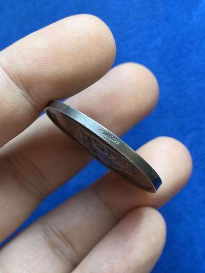 《竞宝斋》第424场 周日，周一，周二  3场连拍 （全场包邮） 法国婚礼银章 1859 手指银标 16.35克 33.3mm