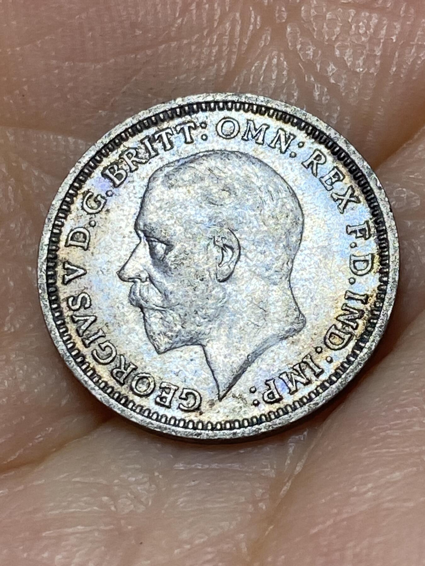 2025年第九十九场(总第一百二十五场）外国好品散币(免佣金) 英国🇬🇧1936年3便士银币(乔治五世逝世年，第四版关门年，500银)