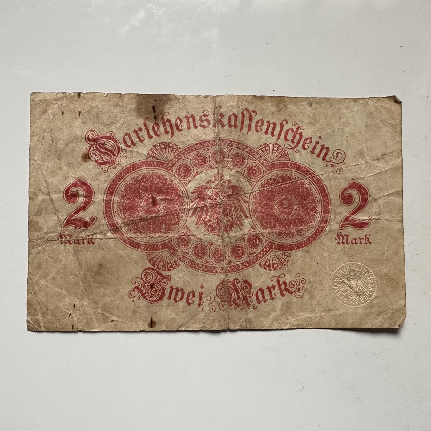 🌹外币初藏🌹🐯2025年第109场  每周二四六晚8️⃣点 接代拍 德国1914年2马克