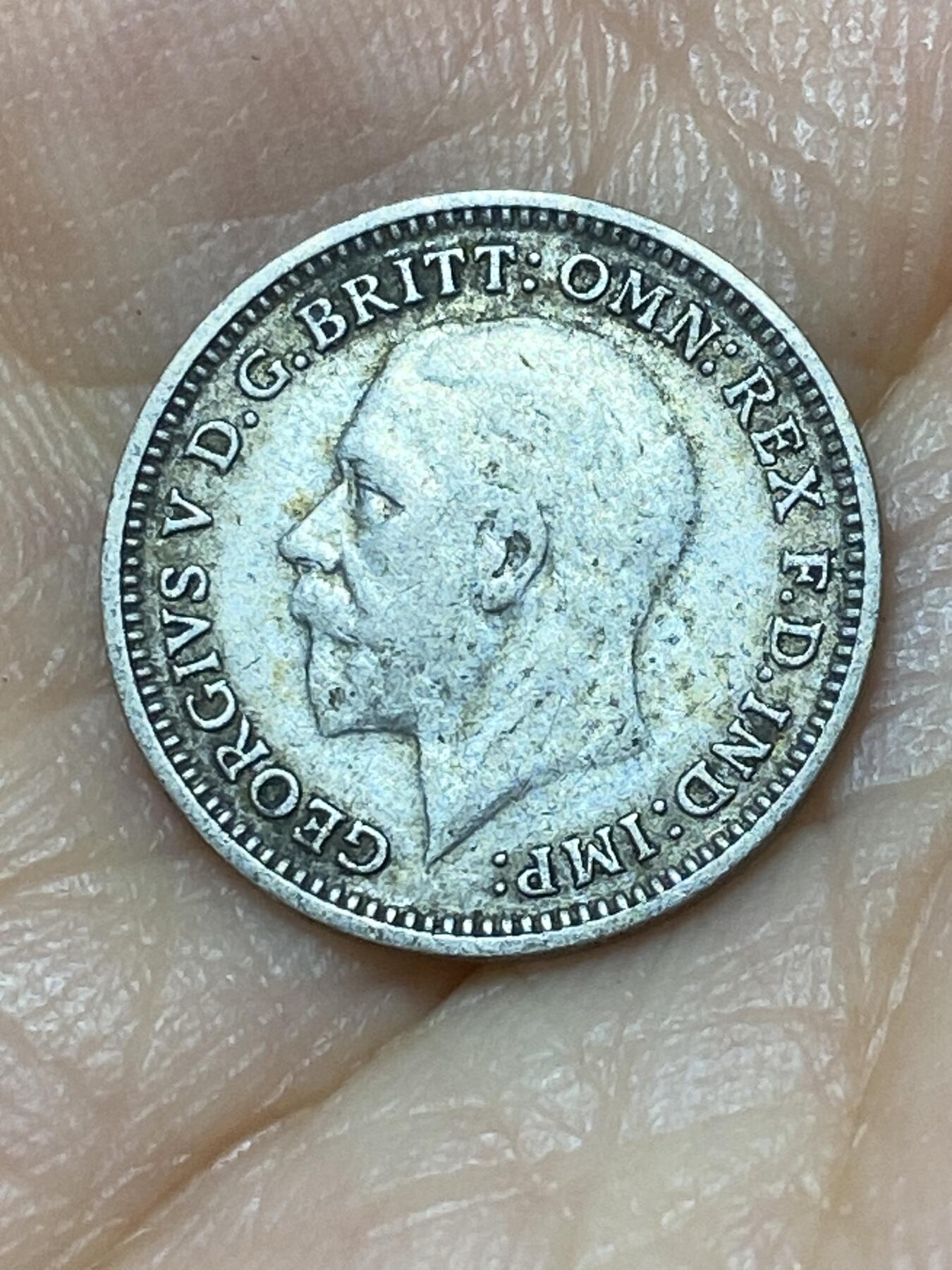 2025年第九十九场(总第一百二十五场）外国好品散币(免佣金) 英国🇬🇧1932年3便士银币(乔治五世第四版，500银)