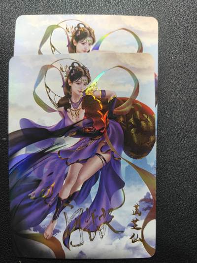 天玑星卡拍第127期《10.9周四截拍》持续收拍收评中 满赠卡需备注 - 【亲签卡】宁缺卡牌 神话传说 女仙篇 菡芝仙 彩闪 两张