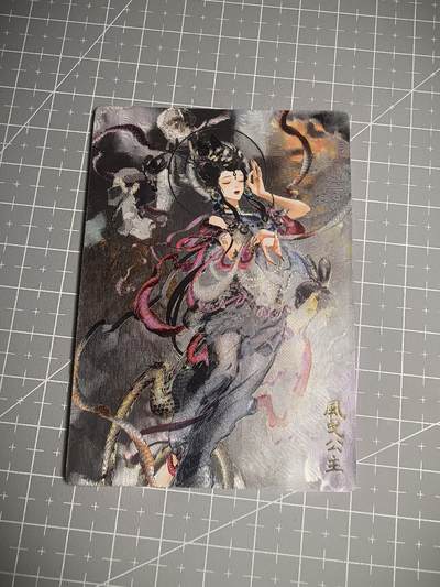 第二十场拍卖 无寄存 结拍 10月1日晚21点 公益场 无佣金 无手续费 品控放大镜勿拍。卡牌出厂品质全部套膜不包厂瑕 禁止🚫小号抬价 部分卡牌设有底价 大家放心拍 点个关注哈 - 奇点卡牌 风曳公主粗闪