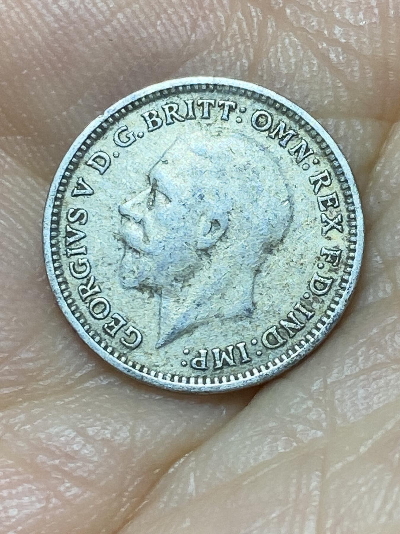 2025年第九十九场(总第一百二十五场）外国好品散币(免佣金) 英国🇬🇧1931年3便士银币(乔治五世第四版，500银)