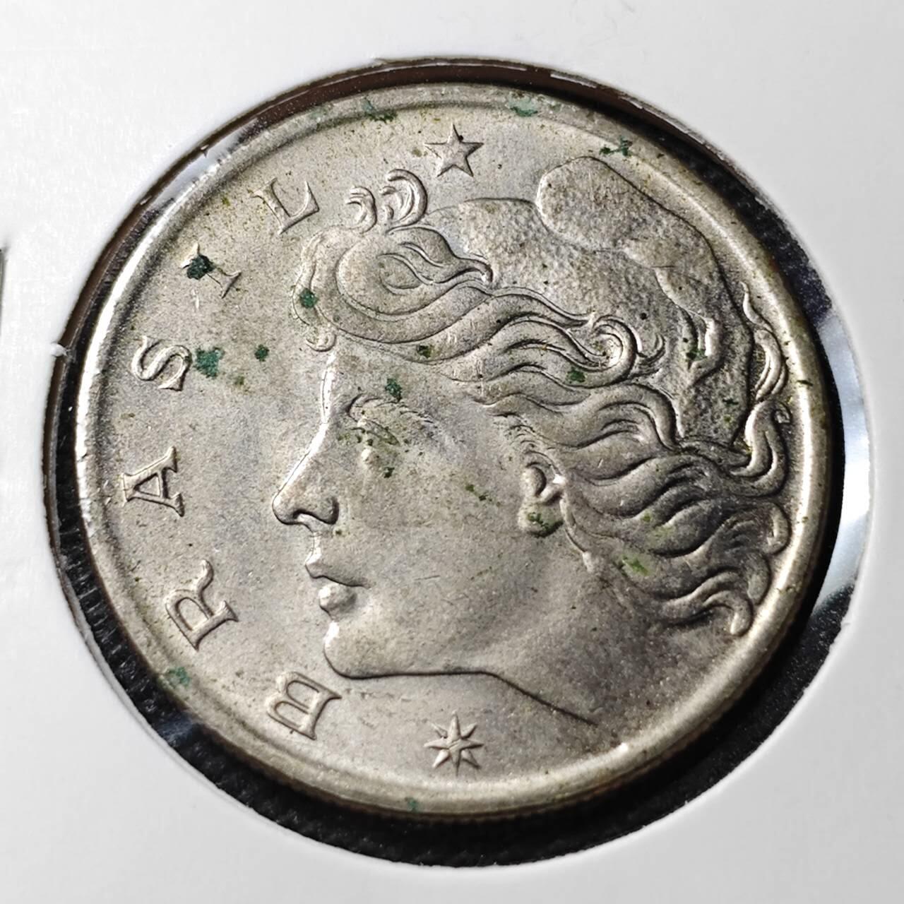 KK钱币收藏小铺 第350场 2月预留时间 周末发货  1970巴西50分