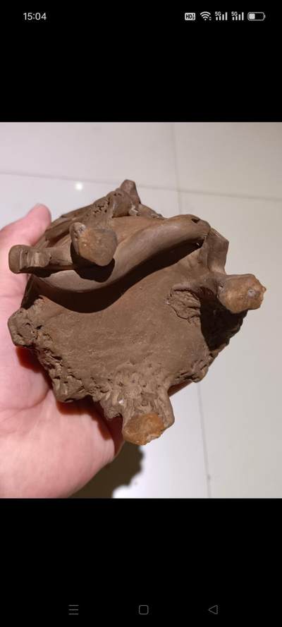 老陶笔筒，造型精美，制作规整，保存完好，品相一流 - 老陶笔筒，造型精美，制作规整，保存完好，品相一流