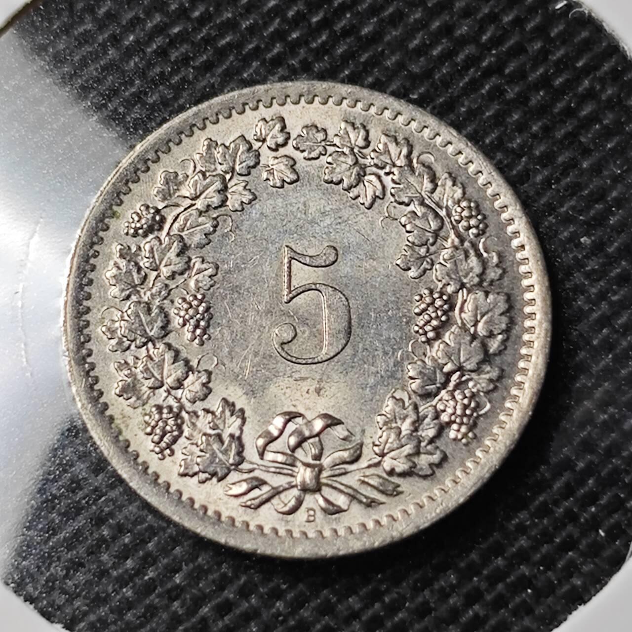 KK钱币收藏小铺 第350场 2月预留时间 周末发货  瑞士5分