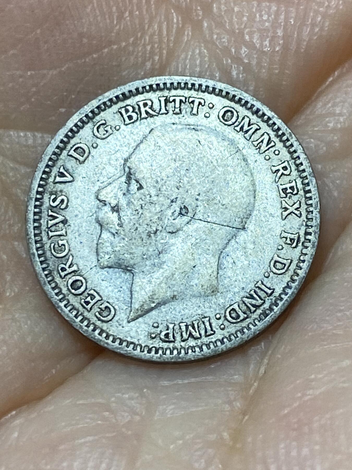 2025年第九十九场(总第一百二十五场）外国好品散币(免佣金) 英国🇬🇧1931年3便士银币(乔治五世第四版，500银)