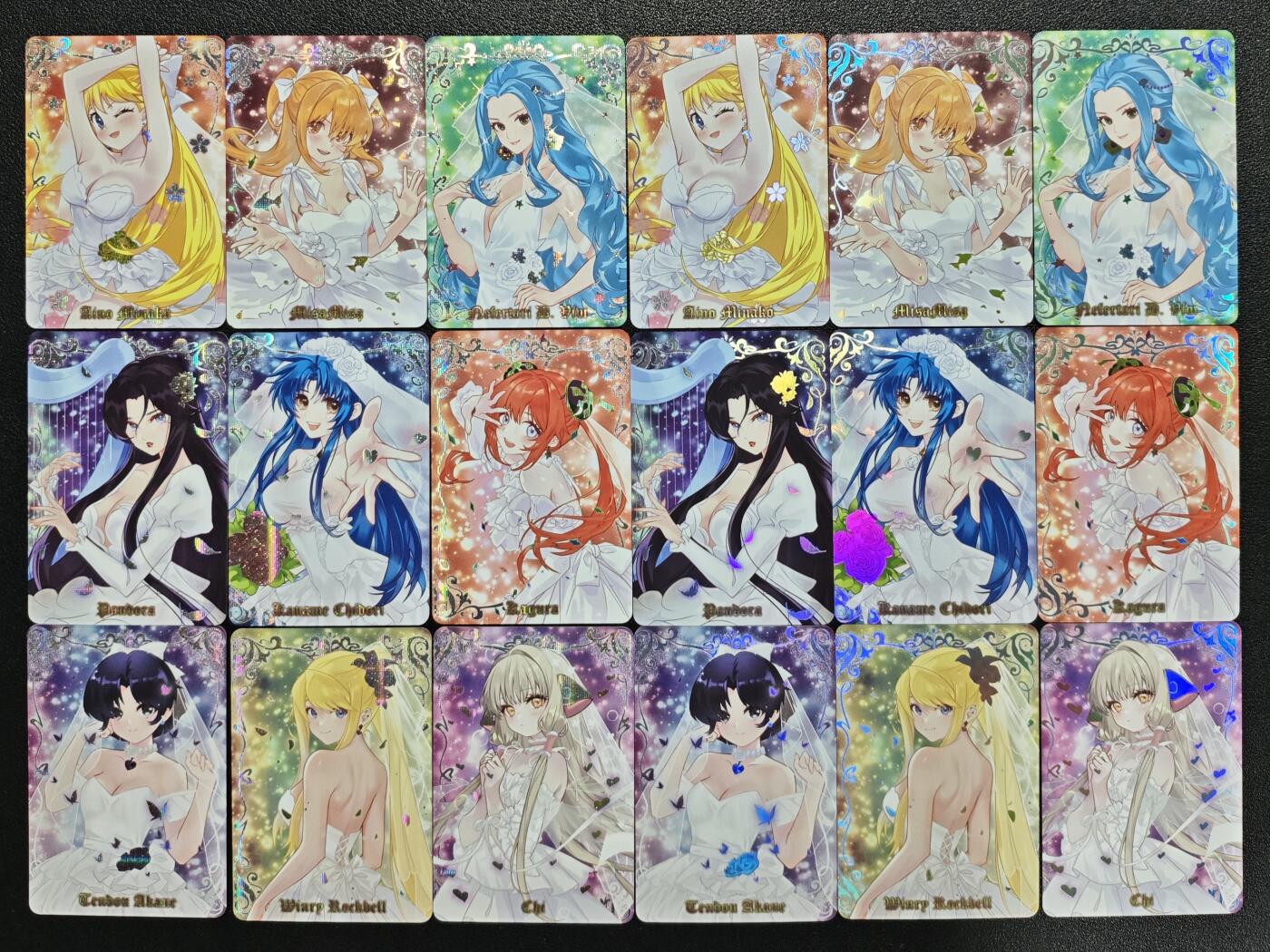 天玑星卡拍第127期《10.9清周四截拍》持续收拍收评中 满赠卡需备注 骁骑营卡牌 女神花嫁完结弹 双工艺 十八张
