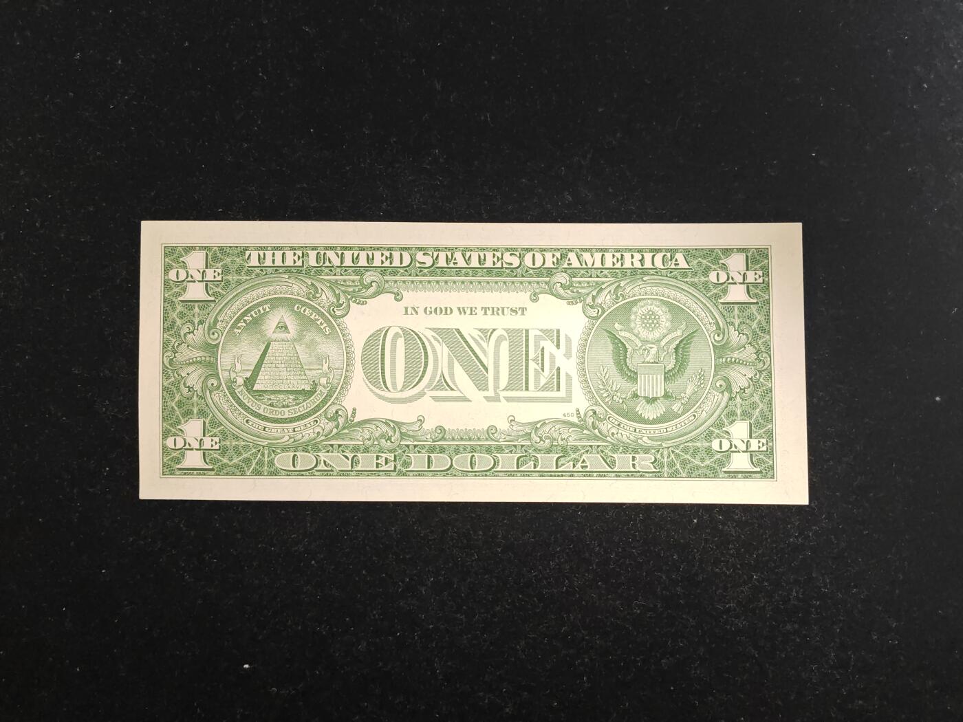 美国 1963年 首发 1美元 D区 全新UNC(此版发行量相对1963A少很多)