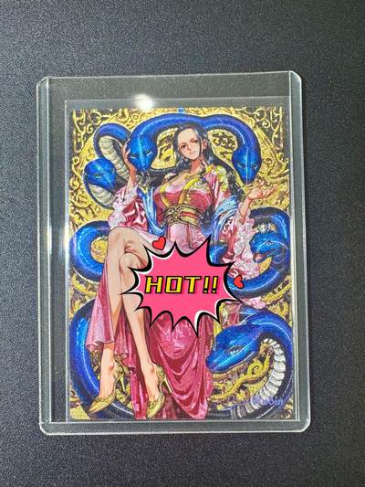 欢乐小场，双节同庆！ 一站式配齐，方便凑单！（周6晚7点半截拍，卖家送拍0抽成！） - 奇点卡牌 海贼王蛇姬 折光