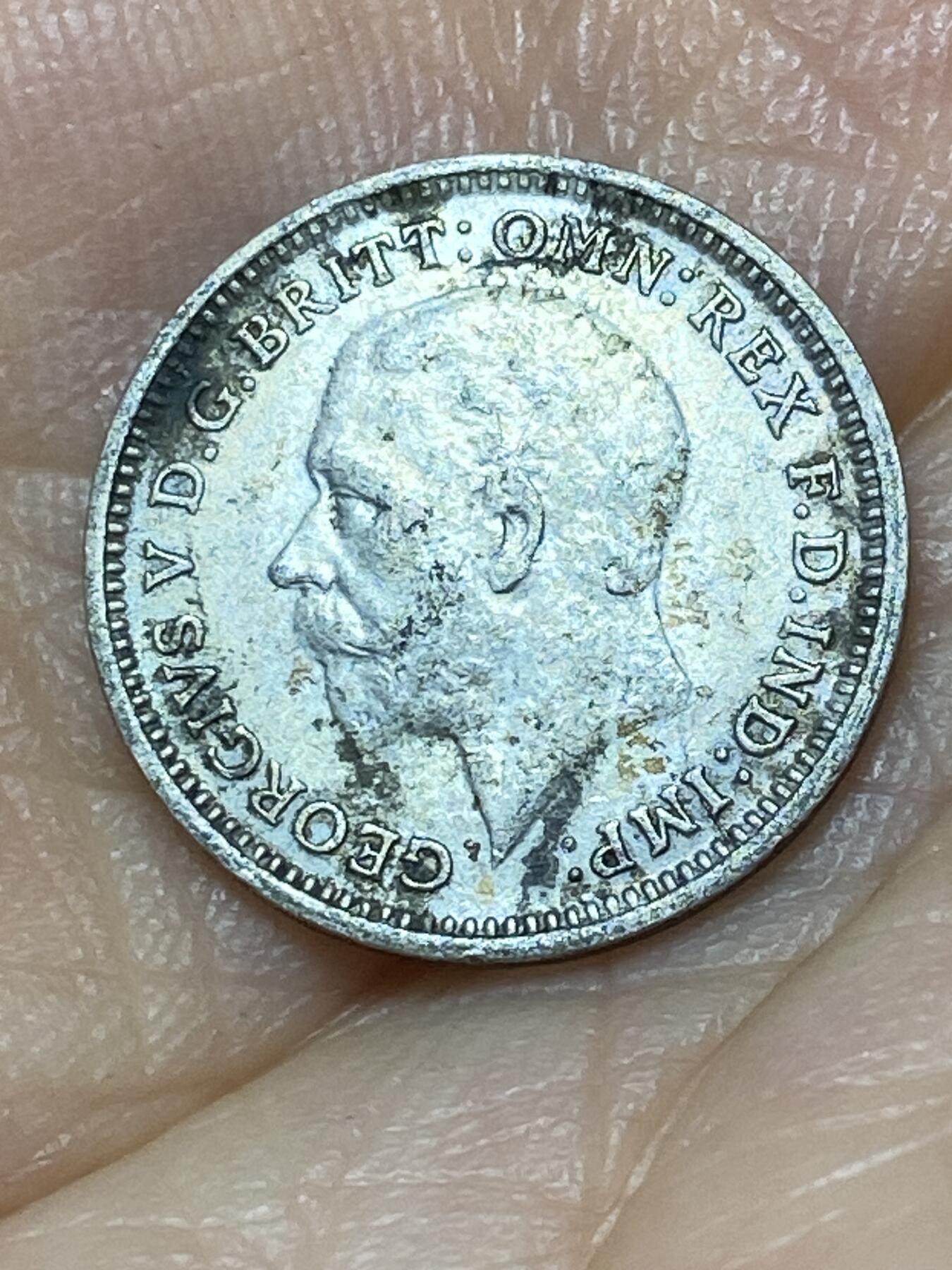 2025年第九十九场(总第一百二十五场）外国好品散币(免佣金) 英国🇬🇧1935年3便士银币(乔治五世第四版，500银)